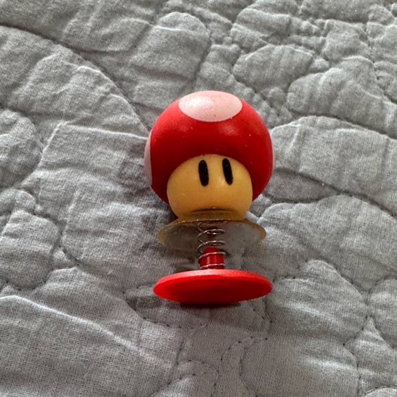Mario Brothers Red Mushroom Popper Toy - Picture 1 of 3